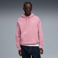 Detailed information about the product WARDROBE ESSENTIALS Men's Relaxed Hoodie in Poised Pink, Size Medium, Cotton by PUMA