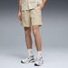WARDROBE ESSENTIALS Relaxed Men's Cargo Shorts 6 Pants in Pebble Gray, Size 2XL, Polyester by PUMA. Available at Puma for $70.00