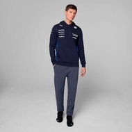 Detailed information about the product Williams Racing 2025 Men's Replica Hoodie in Navy, Size Small by PUMA