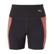 Detailed information about the product Women's 5 Shorts in Galactic Gray, Size Large by PUMA