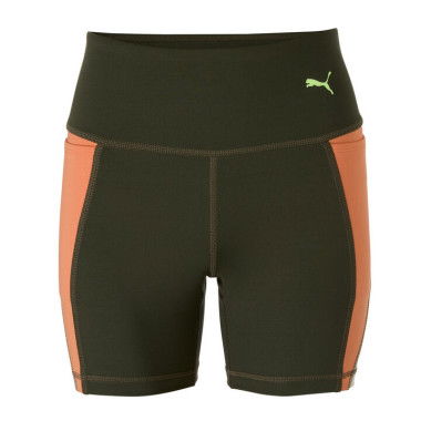 Women's 5 Shorts in Green Moss, Size Small by PUMA