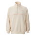 Women's Oversized Quarter Zip Sweat, Size XS by PUMA. Available at Puma for $84.00