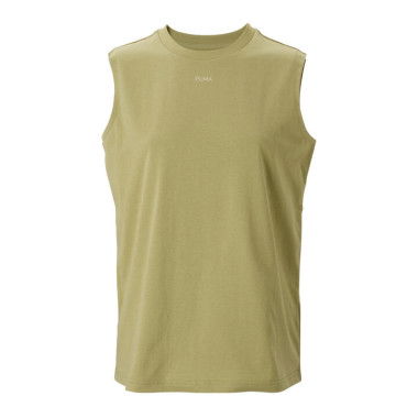 Women's Oversized Tank Top in Calming Green, Size XS by PUMA