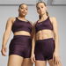 Women's Running 4KEEPS BRA in Midnight Plum, Size XS, Polyester/Elastane by PUMA. Available at Puma for $80.00