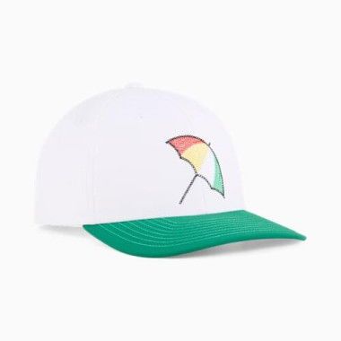 x ARNOLD PALMER Crafted Golf Cap in White Glow, Polyester/Cotton by PUMA