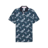 Detailed information about the product x Arnold Palmer Floral Men's Polo Top in Cold Green, Size 2XL, Polyester/Elastane by PUMA