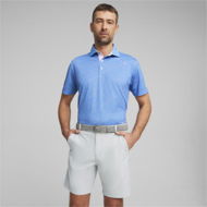 Detailed information about the product x Arnold Palmer Geo Men's Polo Top in Blue Skies, Size Small, Polyester/Elastane by PUMA