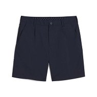 Detailed information about the product x ARNOLD PALMER Men's Pleated Golf Shorts in Deep Navy, Size 30, Polyester by PUMA