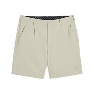 Detailed information about the product x ARNOLD PALMER Men's Pleated Golf Shorts in Putty, Size 30, Polyester by PUMA