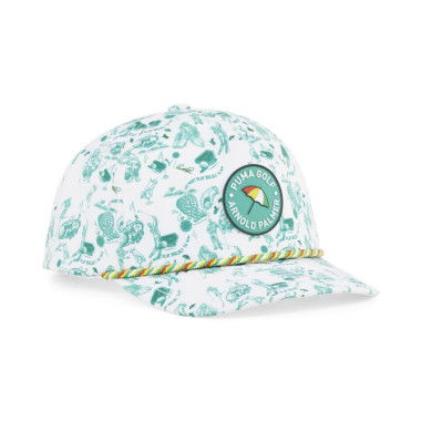 x Arnold Palmer Rope Cap in White Glow, Polyester by PUMA