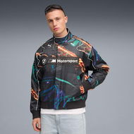 Detailed information about the product x BMW M Motorsport Cao Fei Men's Racer Jacket in Black, Size Small, Polyester by PUMA