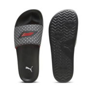 Detailed information about the product x F1Â® Leadcat 2.0 Unisex Slides in Black/Pop Red, Size 14, Synthetic by PUMA