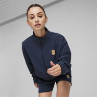 Detailed information about the product x First Mile Women's Running Jacket in Club Navy, Size Medium, Polyester/Elastane by PUMA