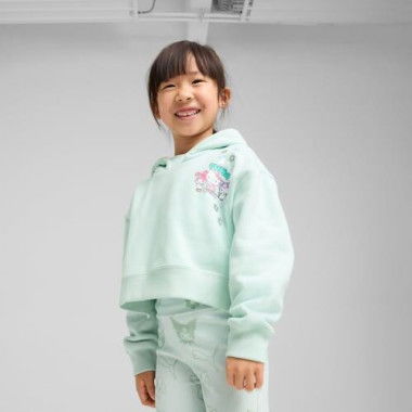 x HELLO KITTY AND FRIENDS Relaxed Graphic Fleece Hoodie - Kids 4