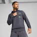 x HYROX CLOUDSPUN Men's Hoodie in Galactic Gray, Size Small, Polyester/Elastane by PUMA. Available at Puma for $120.00