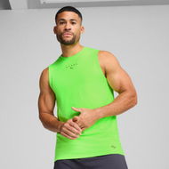 Detailed information about the product x HYROX CLOUDSPUN Men's Tank Top in Green Glare, Size Medium, Polyester/Elastane by PUMA