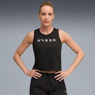 Detailed information about the product x HYROX CLOUDSPUN ThermoAdapt Women's Crop Tank Top in Black, Size Large, Polyester/Lyocell/Elastane by PUMA