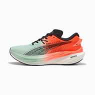 Detailed information about the product x HYROX Deviate NITROâ„¢ 3 Running Shoes Women in Mint Melt/Glowing Red, Size 5.5, Synthetic by PUMA Shoes