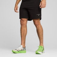 Detailed information about the product x HYROX Men's Sweat Shorts in Black, Size Small, Cotton/Polyester by PUMA