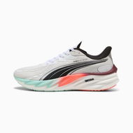 Detailed information about the product x HYROX Velocity NITROâ„¢ 4 Running Shoes Men in White/Mint Melt/Glowing Red, Size 7 by PUMA Shoes