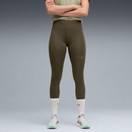Detailed information about the product x HYROX Women's Essential Tights in Dark Olive, Size XS, Polyester/Elastane by PUMA