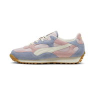 Detailed information about the product x KIDSUPER Easy Rider Unisex Sneakers in Mauve Mist/Alpine Snow, Size 6, Rubber by PUMA