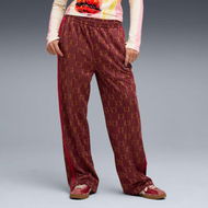 Detailed information about the product x KIDSUPER T7 Unisex Pants in Ruby Shimmer/Aop, Size Small, Polyester/Cotton by PUMA