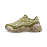 Detailed information about the product x KidSuper Velophasis NU Unisex Sneakers in Olive Green/Putty, Size 10, Synthetic by PUMA