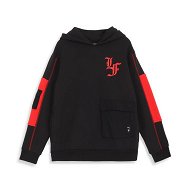 Detailed information about the product x LaFrancÃ© Men's Cargo Hoodie Pants in Black/For All Time Red, Size 2XL by PUMA