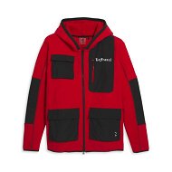 Detailed information about the product x LaFrancÃ© Men's Sherpa Jacket in For All Time Red/Black, Size Medium by PUMA