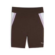 Detailed information about the product x lemlem Women's Bike Shorts in Dark Chocolate, Size Medium, Polyester/Elastane by PUMA