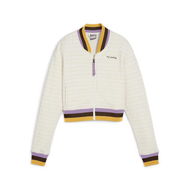 Detailed information about the product x lemlem Women's Jacket in Warm White, Size Medium, Cotton by PUMA