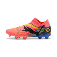 Detailed information about the product x NEYMAR JR FUTURE 7 ULTIMATE FG/AG Men's Football Boots in Sunset Glow/Black/Sun Stream, Size 10, Textile by PUMA Shoes