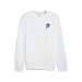 x PALM TREE CREW Glitch Graphic Men's Crew Top in White Glow, Size XL, Cotton by PUMA. Available at Puma for $90.00