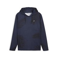 Detailed information about the product x PALM TREE CREW Men's Golf Hoodie in Deep Navy, Size Small, Polyester/Elastane by PUMA