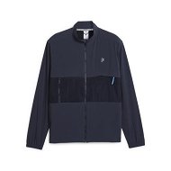 Detailed information about the product x PALM TREE CREW Men's Golf Jacket in Deep Navy, Size Medium, Polyester by PUMA