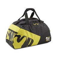 Detailed information about the product x PERKS AND MINI Duffle Bag Bag in Black/Fresh Pear/Tbd, Polyester by PUMA
