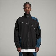 Detailed information about the product x PERKS AND MINI Unisex Track Jacket in Black, Size Large, Polyester by PUMA