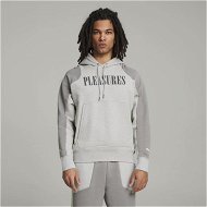 Detailed information about the product x PLEASURES Men's Hoodie in Light Gray Heather, Size Medium, Cotton by PUMA