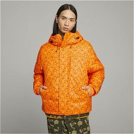 Detailed information about the product x PLEASURES Men's Puffer Jacket in Orange Glo, Size 2XL, Polyester by PUMA