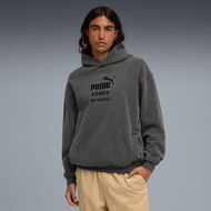Detailed information about the product x REPRESENT Men's Hoodie in Flat Dark Gray, Size Small, Cotton by PUMA