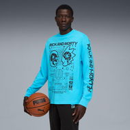 Detailed information about the product x RICK AND MORTY Men's Long Sleeve Basketball T