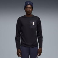 Detailed information about the product x SAYSKY Crew Sweat Men Top in New Navy, Size Medium by PUMA