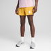 x SAYSKY Men's Running Shorts in Archive Gold, Size Small, Polyester/Elastane by PUMA. Available at Puma for $120.00