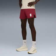 Detailed information about the product x SAYSKY Men's Running Shorts in Team Regal Red, Size XL, Polyester/Elastane by PUMA