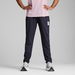 x SAYSKY Unisex Running Pants in New Navy, Size Large, Polyester/Elastane by PUMA. Available at Puma for $130.00