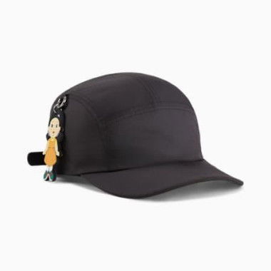 x SQUID GAME Flatbrim Cap in Black, Polyester by PUMA