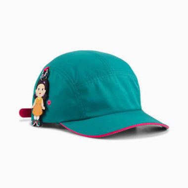 x SQUID GAME Flatbrim Cap in Mint Tea, Polyester by PUMA