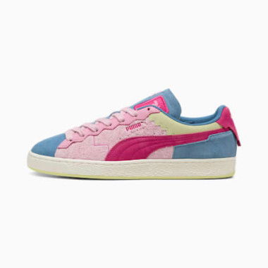 x SQUID GAME Suede Unisex Sneakers in Blue Horizon/Orchid Shadow, Size 4.5, Synthetic by PUMA Shoes