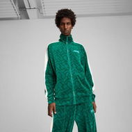 Detailed information about the product x SQUID GAME T7 Men's Jacket in Mint Tea, Size Small, Cotton/Polyester/Elastane by PUMA